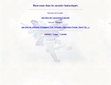 Tablet Screenshot of coeurlumiere.com